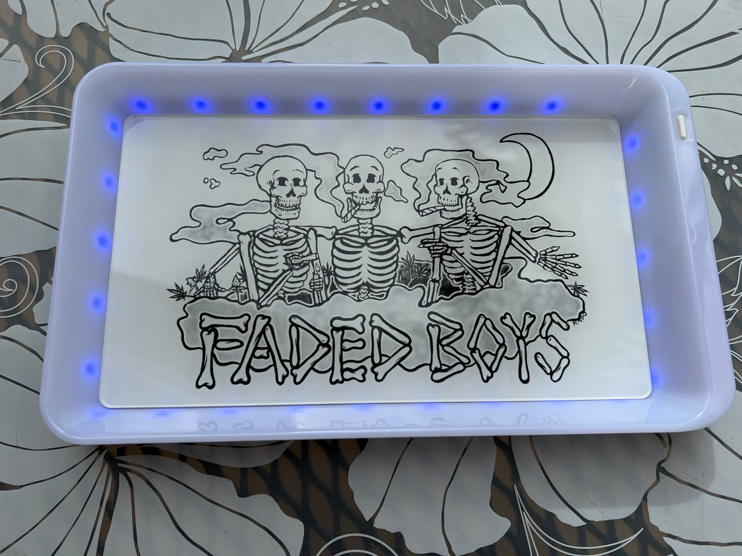 Fadedboys Skeleton LED Glow Tray